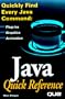 Java Quick Reference