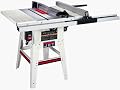JET 708301K JWTS-10JF 10-Inch Right Tilt 1-1/2 Horsepower Contractor Saw with 30-inch Micro Glide Fence and 2 Steel Extension Wings, 115/230-Volt 1 Phase