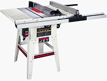 JET 708301K JWTS-10JF 10-Inch Right Tilt 1-1/2 Horsepower Contractor Saw with 30-inch Micro Glide Fence and 2 Steel Extension Wings, 115/230-Volt 1 Phase