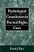 Psychological Consultation in Parental Rights Cases