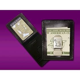 Boxer - Fossil Wallet with Money Clip - Laser engraved