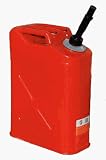 Blitz USA #31710 5 Gallon Metal "Jerry Can" Spill Proof Portable Fuel Container System