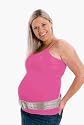 Breastfeeding and Maternity Top with integrated Maternity / Nursing Bra - Tank Fuschia Pink