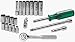 21 Piece 1/4 Drive SAE 6 Point Complete Socket Set (SKT4921)