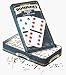 Cardinal Games DBL 6 COLOR DOT DOMINOES - No Size