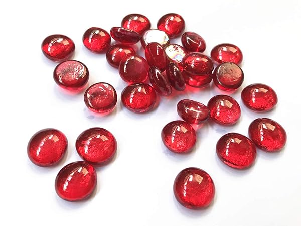 Briliant Shop Flat Pebbles Marbles 3 Lbs Glass Gems Stone For