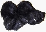 Black Bear Paw Slippers for Men and Women