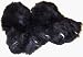 Black Bear Paw Slippers for Men and Women Image