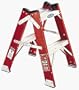 Werner T6202 300-Pound Duty Rating Fiberglass Twin Step Stool, 2-Foot
