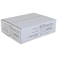 Southern Champion Tray 0505 #40  ECO Kraft Paperboard Food Tray, 6-oz Capacity (Case of 1000)