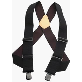 Bucket Boss 99929 Sidewinder Suspenders, Black