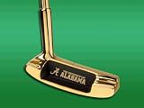 University of Alabama - 24K Gold Plated Putter - Laser Engraved
