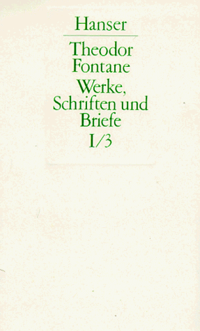 S�mtliche Romane, Erz�hlungen, Gedichte, Nachgelassenes