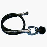 Tire Inflator to High Pressure Scuba Tank Hose Assembly