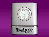 Mississippi State - Two-toned Desk Clock - Laser Engraved