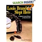 Click here to buy Louis Brandeis Slept Here: A Slightly Cynical History of American Jews by  David Gleicher.