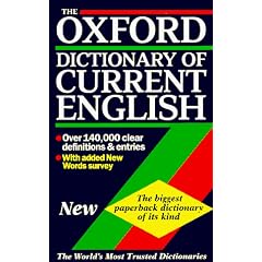 The Oxford Dictionary of Current English