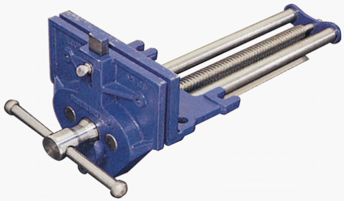 Record 52-1/2ED  Quick Release Woodworker's Vise (with Dog), 9 Jaw Width