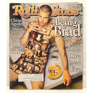 Rolling Stone Magazine Issue 824 Brad Pitt (Being Brad By Chris Heath,... by Rolling Stone