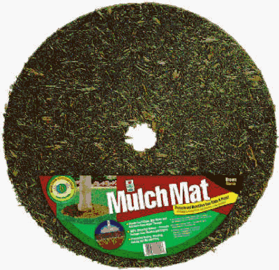 24" BRN Rubb Mulch Mat