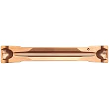 Sandvik Coromant CoroCut 2-Edge Carbide Grooving Insert, GF Geometry, Non-Handed, Neutral Cut, GC1125 Grade, Multi-Layer Coating, 2 Edges
