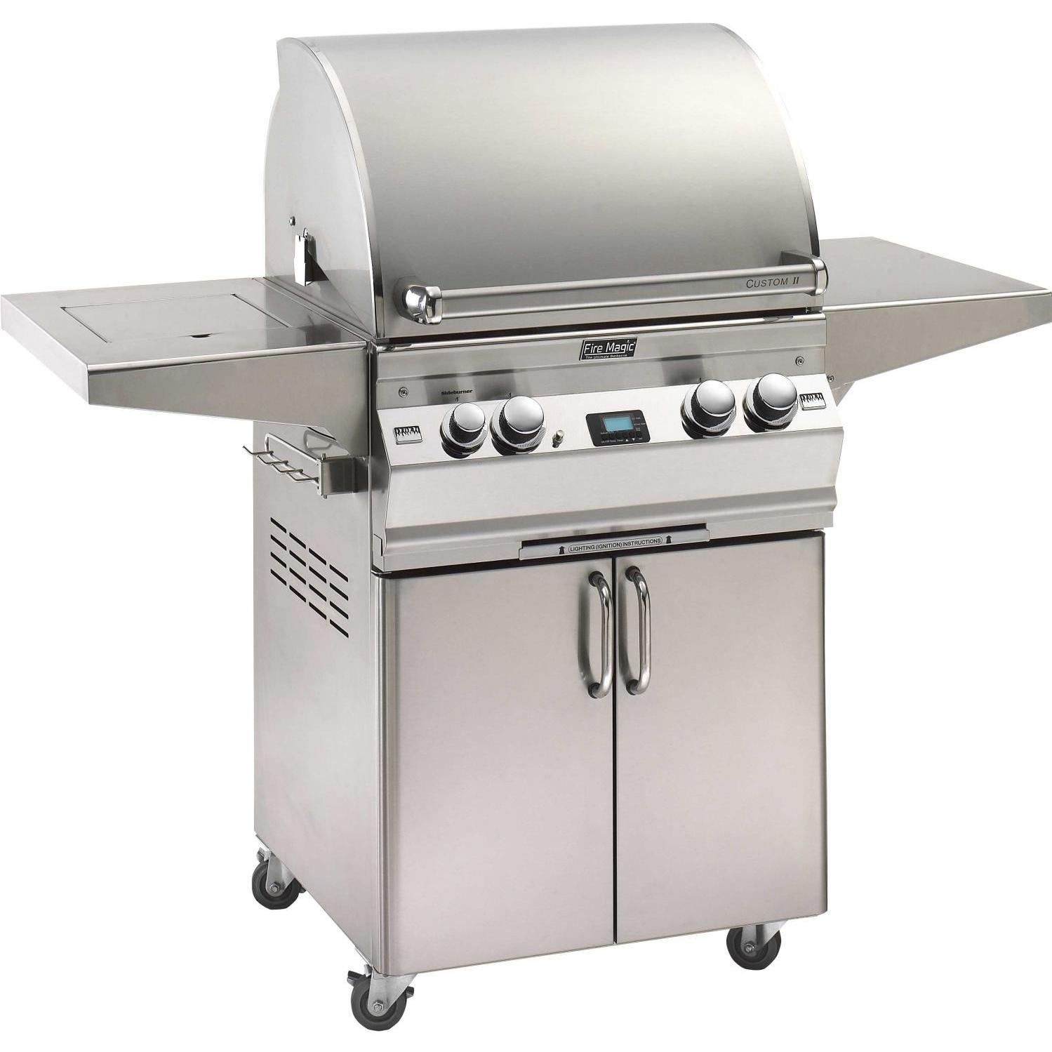 Aurora A530s Stand Alone Grill (Grill w Rotisserie Backburner Natural Gas) Patio Lawn & Garden