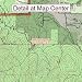 USGS Topographic Quadrangle Map - Hayfork Summit, California (Folded/Waterproof)