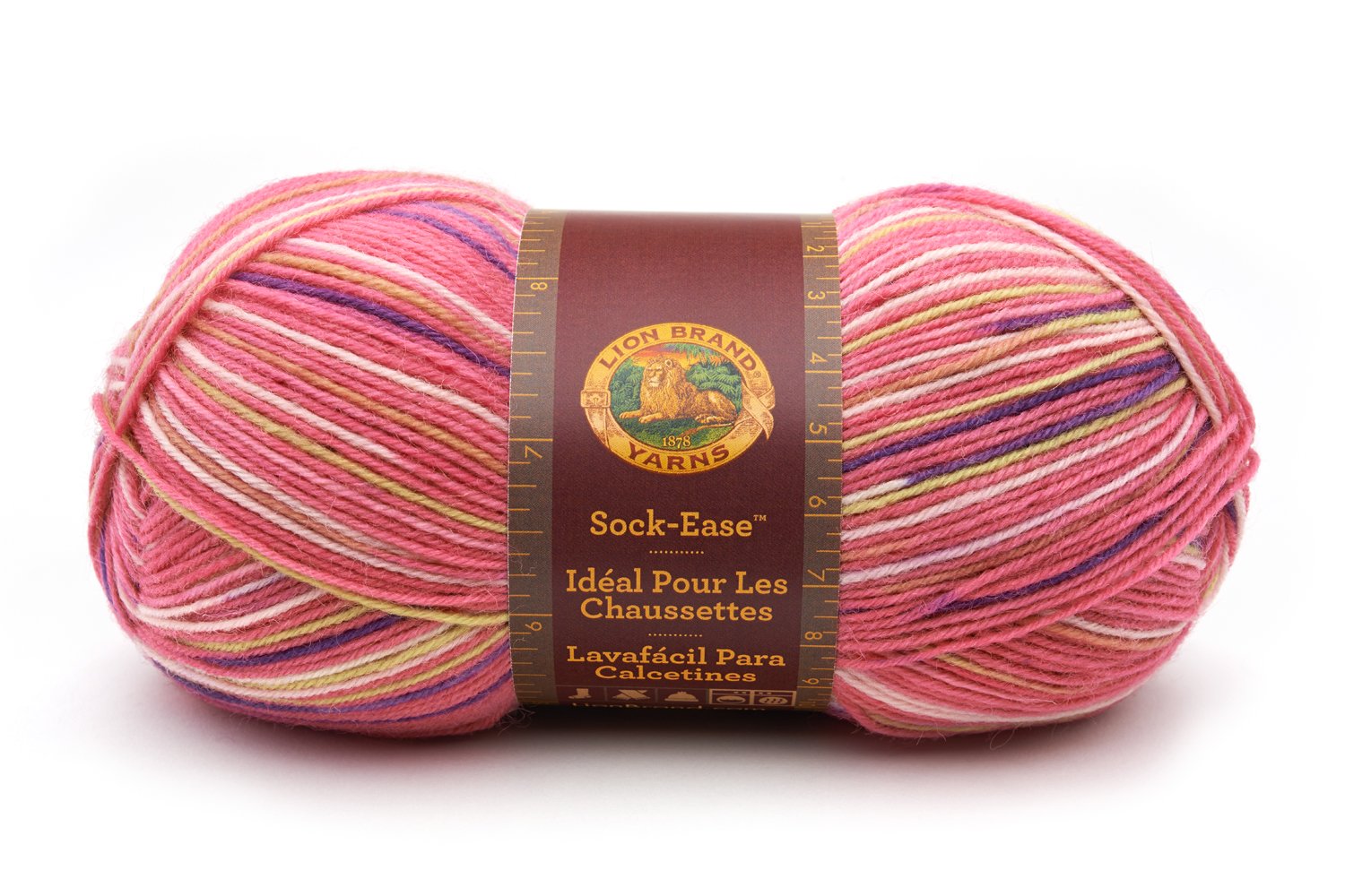 Lion Brand Yarn 240205L SockEase Yarn, Cotton Candy , New, Free Shipping eBay