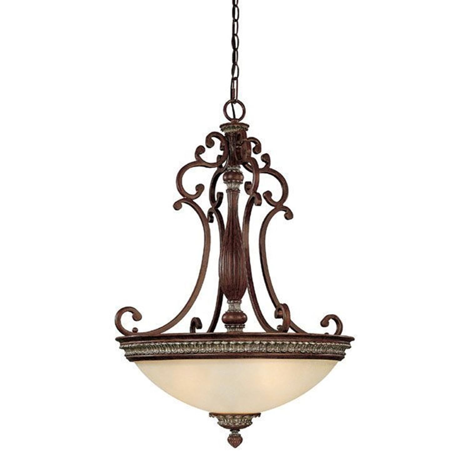 Capital Lighting 3395EC Westwood Collection 3 Light Pendant English