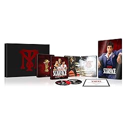 Scarface (1983) – Ultimate Collector's Edition IconART with SteelBook (4K Ultra HD + Blu-ray + Digital) (Amazon Exclusive) [4K Ultra HD]