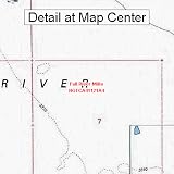 USGS Topographic Quadrangle Map - Fall River Mills, California (Folded/Waterproof)