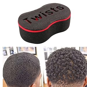 Connoworld Men Double Wave Magic Hair Twist Sponge Brush