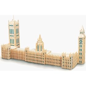Houses of Parliament - Woodcraft Construction Kit [Toy]