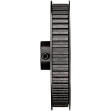 Boston Gear Timing Pulley, 9 mm Wide Belts, 0.375" Bore Diameter, Lexan with Aluminum Insert