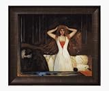 Art Reproduction Oil Painting - Ashes with Veine D' Or Bronze Scoop - Bronze and Rich Brown Finish - Standard 20x24 - Hand Painted Framed Canvas Art