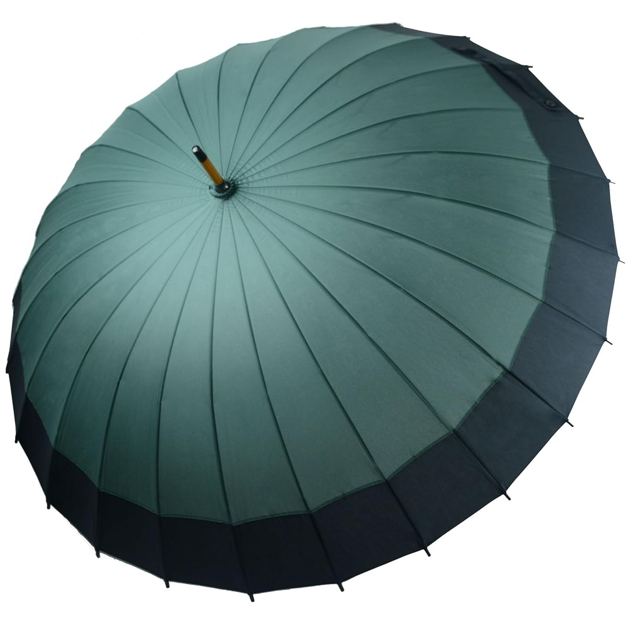 Kung Fu Smith Vintage Large Japanese Windproof Wooden Rain Umbrella