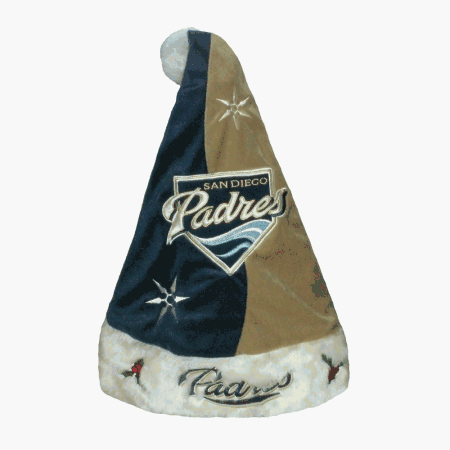 San Diego Padres Santa Hat