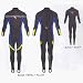 Mens Body Glove 0.5mm Bali Full Suit Back Zip ( Color: Black (1294) Size: 2X Large (1294) )