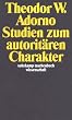 Studien zum autorit�ren Charakter (suhrkamp taschenbuch wissenschaft)