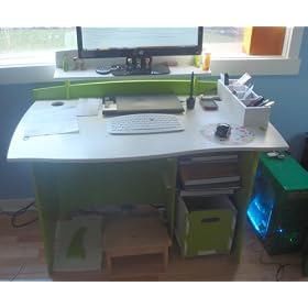 Legar� 43" Kids' Desk w/ File Cart