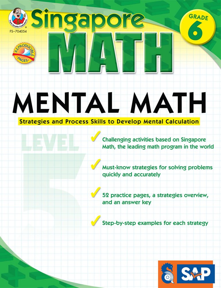 Amazon.com: Mental Math, Grade 7: Strategies and Process Skills to ...