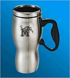 University of Memphis - 16 oz Sphere Travel Mug - Laser Engraved