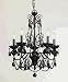 AF Lighting - 7506-5H - Mischief - Black glass beads