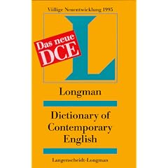 Longman Dictionary of Contemporary English (DCE)