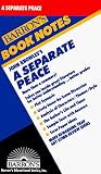John Knowles's a Separate Peace (Barron's Book Notes)