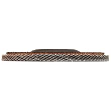 Norton Charger R822 High Performance Abrasive Flap Disc, Type 27, Threaded Hole, Fiberglass Backing, Zirconia Alumina