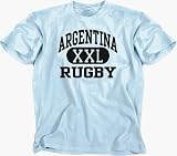 ARGENTINA XXL RUGBY LOGO T-SHIRT (SKY) SHORT-SLEEVE