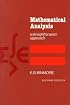 Mathematical Analysis: A Straightforward Approach