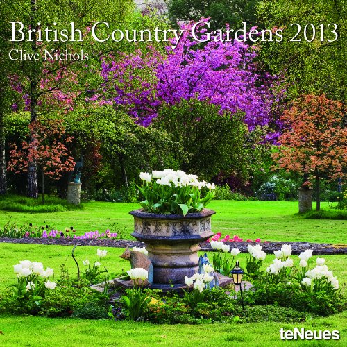 2013 British Country Gardens Wall Calendar