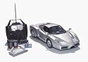 World Racing Nitro 235CHA-2 silver Ferrari Enzo Remote Control Car&aacute;